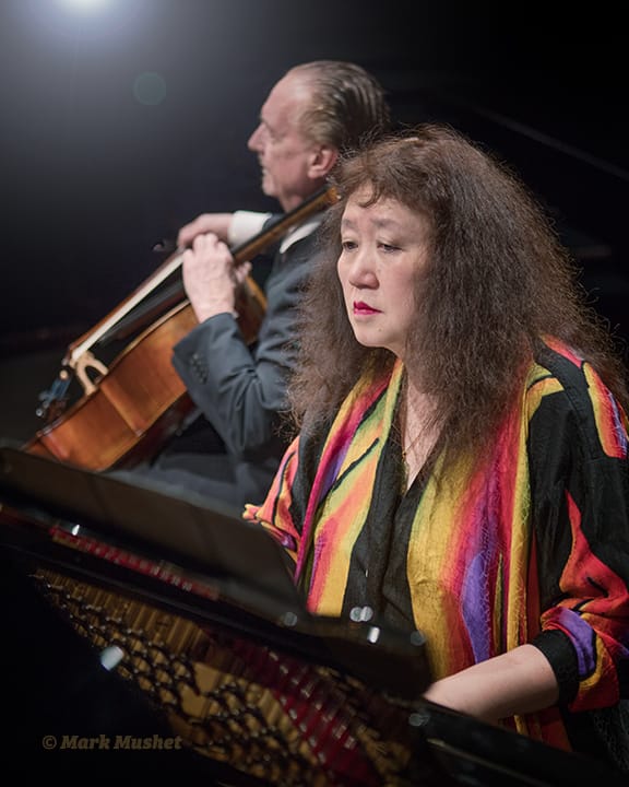 David Finckel and pianist Wu Han